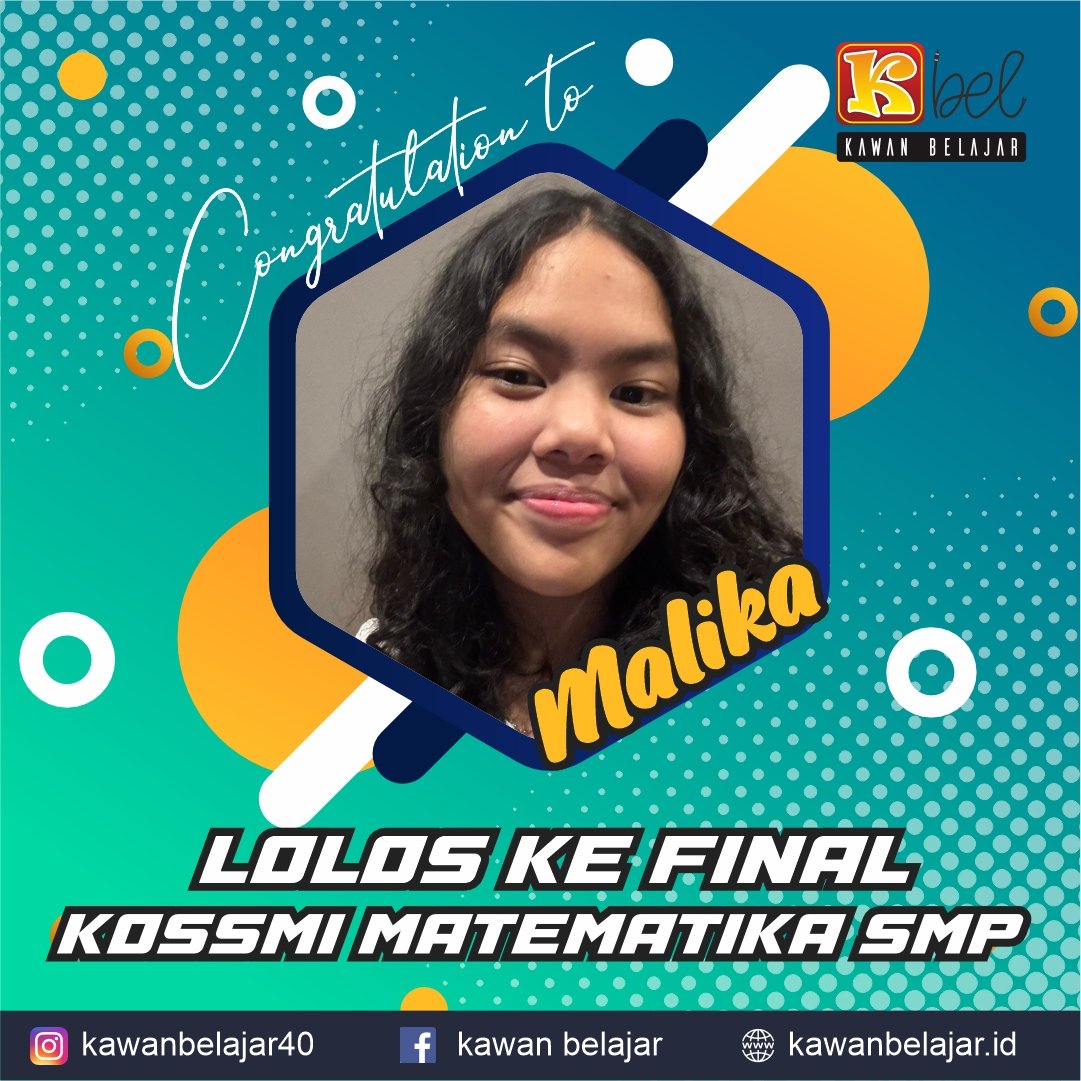 Selamat c4malikakossmi